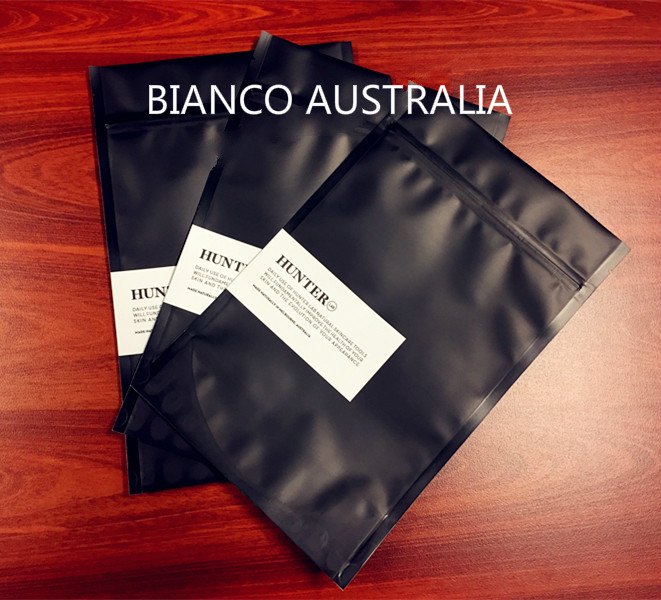 Custom Printed Coffee Bags, Side gusset / Stand up Pouch / Box Bottom Bag With Zip Lock