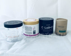 Recyclable Premium Body Scrub / Cream / Nuts  Jars (PET / Card board )