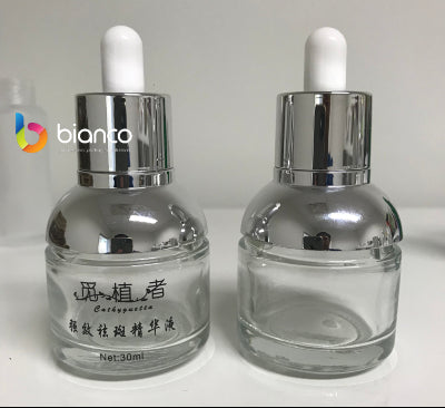 High Quality Nourishing Face Serum / Essential oil / Perfume Glass Bottle with Dropper and Cap (20ml~30ml)