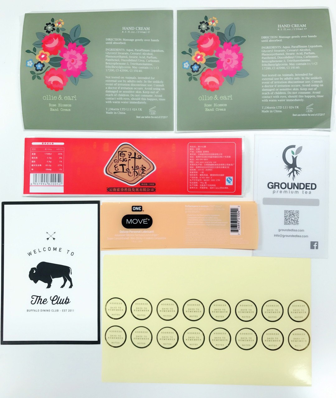 Custom Sticker Paper/Vinyl/PVC/PE | BIANCO AUSTRALIA-All in One Packag