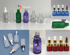 High Quality Nourishing Face Serum / Essential oil / Perfume Glass Bottle with Dropper and Cap (20ml~30ml)