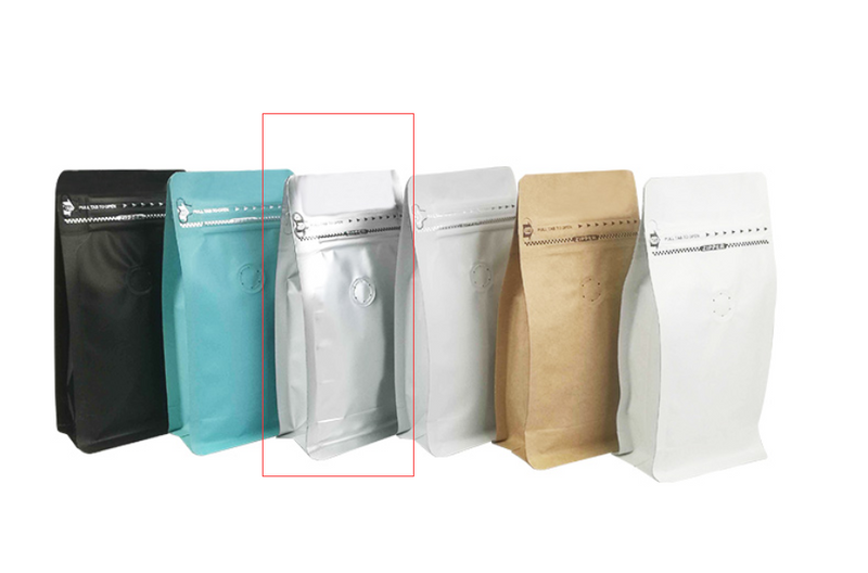 500g Box Bottom Bags - Stock & Custom Printed Packaging - The Bag Broker  Middle East - Bags for Coffee and Tea