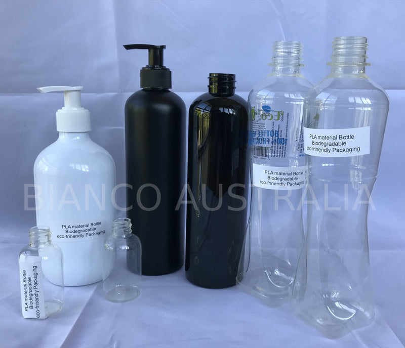 Degradable PLA Material Bottle (Custom Printing or Sticker Available)